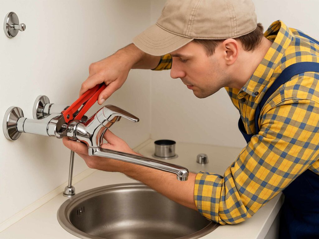 Modern Faucets & Fixtures Installed with Precision